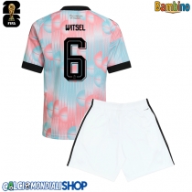 Maglie da calcio Belgio Axel Witsel #6 Seconda Maglia Bambino Mondiali 2026  Manica Corta + Pantaloni corti)